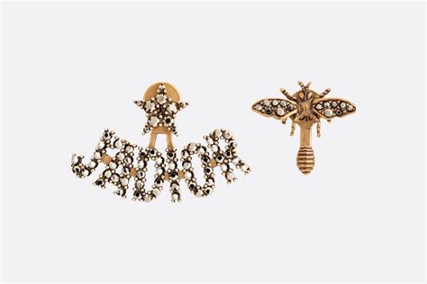 dior earrings j adior|J'Adior Earrings Antique Gold.